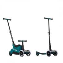 Paspirtukas 3in1 SMARTRIKE XTEND RIDE ON PETROL GREEN, reguliuojamo dydžio