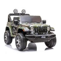 Elektromobilis JEEP WRANGLER RUBICON 12V7Ah kamufliažinis