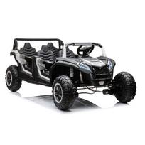 Elektromobilis Buggy A033 4x4, 2x24V, baltas