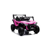 Elektromobilis S618, 4x4, 24V7Ah, rožinis