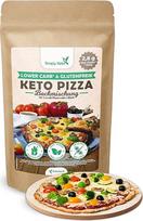 "Simply Keto" mažesnio angliavandenių kiekio* ir "Keto" picų kepimo mišinys - 2 x picai arba 1 x picų padėklui - tik 2,8 g angliavandenių 100 g - veganiški baltymai - be glitimo ir mažai kalorijų - 290 g
