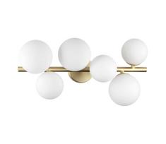 Ideal Lux - LED Ant pagrindo montuojamas sietynas PERLAGE 6xG9/3W/230V 49 cm auksas/balta