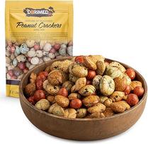 Ryžių krekerių "King Mix" 1 kg | Sezamo, kukurūzų, kviečių sėklų asortimentas | Su druskos ir sojos prieskoniu | Idealiai tinka užkandžiams | "King Mix" užkandžių mišinys 1 kg pakuotėje | Dorimed