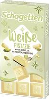 Schogetten White Pistachio I Baltasis šokoladas su pistacijų kremo įdaru I 100 g I Praktiškai atskirai porcijuotas
