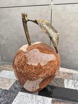 Dekoratyvinė granito kriaušė, 25x39cm (Vilniuje, Bukiškis) - 078