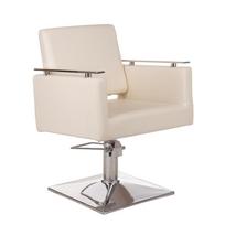 Kirpyklos kėdė PROFESSIONAL HAIRDRESSING CHAIR MILO ANKARA CREAM