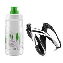 Elite Kit Ceo gertuvė su laikikliu 350 ml | Clear - Green Graphic