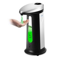400ml Skysto muilo dozatoriai Automatiniai ABS Išmanūs Bekontakčiai Jutikliniai Indukciniai Rankų plovikliai Vonios kambariui Virtuvei Dozatorius juoda