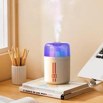 350 ml oro drėkintuvas nešiojamas mini USB aromaterapinis difuzorius su vėsiomis LED spalvotomis naktinėmis lemputėmis, rūkas miegamajam, namams, automobiliui, difuzoriai balta