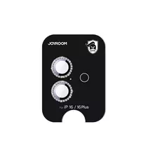Joyroom JR-MSJ0271 protective glass Apple iPhone 16/16 Plus kameros apsauga – black