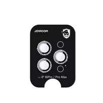 Joyroom JR-MSJ0307 Glass Screen Protector Apple iPhone 16 Pro/16 Pro Max kameros apsauga – Black