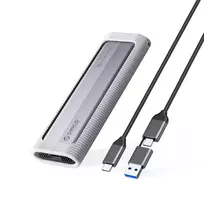 Disko dėžutė Orico AXM2-G2 M.2 NVME USB-C 10Gb/s – pilkos spalvos