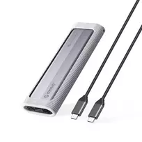 Disko dėžutė Orico AXM2S-G2 M.2 NVME/NGFF USB-C 6Gb/s / 10Gb/s – pilkos spalvos