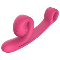 Snail Vibe Curve - 2in1 klitorio vibratorius (rožinis)