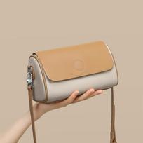 New Versatile High-end Crossbody Bag Niche Design Genuine Leather One-shoulder Pillow Bag Mini Bag