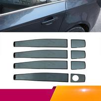 Nerūdijančio plieno durų rankenos dangtelio lipdukas, skirtas Opel Zafira Astra Insignia Vauxhall Mokka ASTRA J, skirtas Chevrolet Cruze Malibu juoda