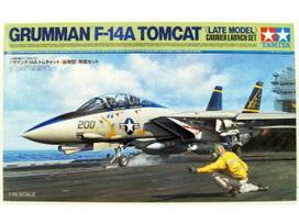 Tamiya - Grumman F-14A Tomcat (Late Model) Carrier Launch Set, 1/48, 61122