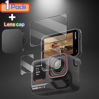 9 in 1, skirtas Insta360 Ace Pro 2 Priedai grūdinto stiklo ekrano apsauga Insta 360 AcePro 2 objektyvas / ekranas / priekinis apsauginis dangtelis