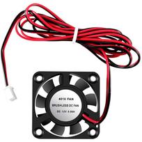 1 vnt DC 5V/12V/24V 3D spausdintuvo aušinimo ventiliatorius 40x40x10mm mini 4010 aušinimo ventiliatorius su 2 kontaktų terminalu, skirtu Hotend ekstruderio procesoriaus aušintuvui DC 12V juoda