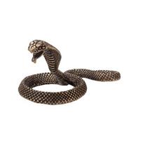 Unikali žalvarinė figūrėlė, kūrybinga kolekcinė dekoratyvinė Snake