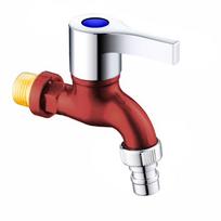 Sodo balkono vandens čiaupas 1/2 colio sriegio sieninis skalbimo mašinos maišytuvas Plastikinė vandens žarna greita jungtis 1/2'' raudona