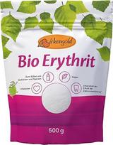 "Birkengold" ekologiškas eritritolis, 500 g maišelis, ekologiškas žemės ūkio produktas, nekaloringas cukraus pakaitalas, skonis panašus į cukraus, veganiškas, nekenksmingas dantims, glikemijos indeksas 0
