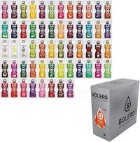 "Bolero Classic Mix" 24 x 9 g, gaivinantys gėrimo milteliai be cukraus, pasaldinti stevija, vitaminu C, skirti diabetikams, sveikesnis gėrimas šeimai ir draugams, mokantis pažinti pakuotę