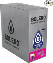 "Bolero" gėrimų mišinys 24 x 9 g, uogų mišinys, cukraus neturintys gėrimų milteliai, saldinti stevija, skirti diabetikams, vakarėlių gėrimų mišinys, sveikesnis gėrimas šeimai ir draugams