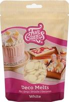 "FunCakes Deco Melts White" - nardinkite, lašinkite, mirkykite ir puoškite! Ištirpinkite mikrobangų krosnelėje ir supilkite į bet kokią formą, 250 g