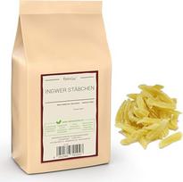 "Kamelur" 1 kg imbiero Candied Mild - geriausios kokybės cukruotos imbiero lazdelės - Candied Ginger Unsulphured