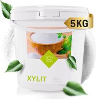 "Premium" ksilitolio cukrus 5 kg - 100 % beržų cukraus ksilitolis - ksilitolio cukraus pakaitalas iš beržų cukraus, cukraus alternatyva - mažai kalorijų - lengvai tirpsta - išpilstytas Vokietijoje - 5 kg