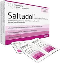 "Saltadol Glucose Electrolyte Blend" - optimalus skysčių ir elektrolitų netekimo palaikymas - 3 metų ir vyresniems vaikams bei suaugusiesiems - 12 maišelių