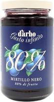 D'Arbo mėlynių uogienė su sumažintu cukraus kiekiu, 250 g