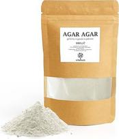 ERBOTECH, Agar Agar, maistinė želatina, 100 % augalinė želė medžiaga desertams, kremams ir pudingams gaminti, veganiška, 100 g