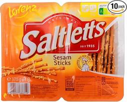 Lorenz Saltletts Sezamo lazdelės, 10 vnt. (10 x 175 g)