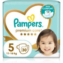 Pampers Premium Care Size 5 vienkartinės sauskelnės 11-16 kg 30 vnt.