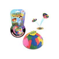 Drop-Pop ball / Antistresinis kamuolys suktukas, aukštai atšokantis
