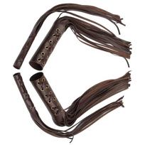 22/25mm Motorcycle Hand Grips Leather Fringe Brake Lever Cover For Harley Indian Chief Classic Cruiser Chopper Cafe Racer ruda