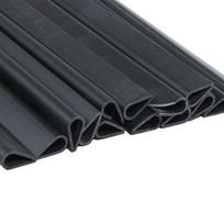 Klipsai tvoros juostai Bradas, 19 cm, 20 vnt., pilka