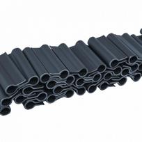 Klipsai tvoros juostai Bradas Solid, 4.75 cm, 40 vnt., pilka