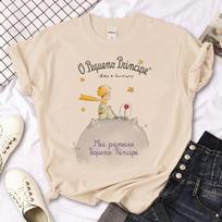 Unisex Mažojo princo marškinėliai Moteriški marškinėliai Harajuku marškinėliai Mergaitės drabužiai Estetiški drabužiai ir Dudu marškinėliai Moteriški komiksiniai marškinėliai XS