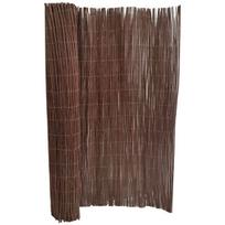 Balkono uždanga Wicker, 150x500 cm, ruda