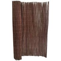 Balkono uždanga Wicker, 180x500 cm, ruda