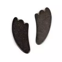 Gua Sha bazalto akmenys masažui. 2 vnt.