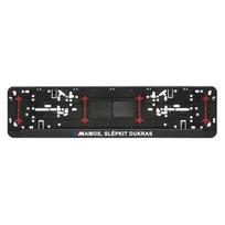 Automobilio numerių rėmelis "///Mamos, slėpkit dukras"
