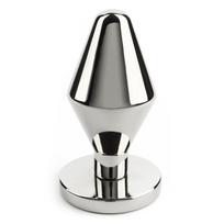 Mr. Steel Classic Butt Plug Medium Silver