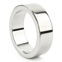 Mr. Steel Wide Band C-Ring 40mm Silver