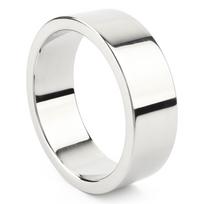 Mr. Steel Mega Wide Band C-Ring 55mm Silver