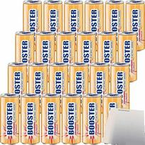 "Booster Energy Strawberry Apricot DPG" (24 x 330 ml skardinė) + usy Block