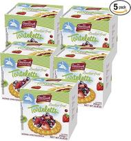 "Coppenrath Tortlets Shortbread Biscuit" sausainių rinkinys be cukraus 5 x 250 g